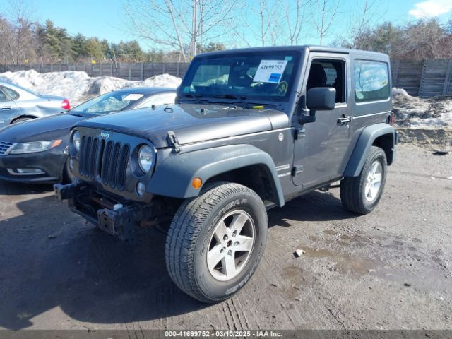 1C4AJWAG4HL722176 Jeep Wrangler Sport 4x4