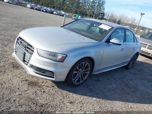 2013 AUDI S4 WAUBGAFL1DA101363 Photo 1