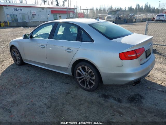 2013 AUDI S4 WAUBGAFL1DA101363 Photo 2