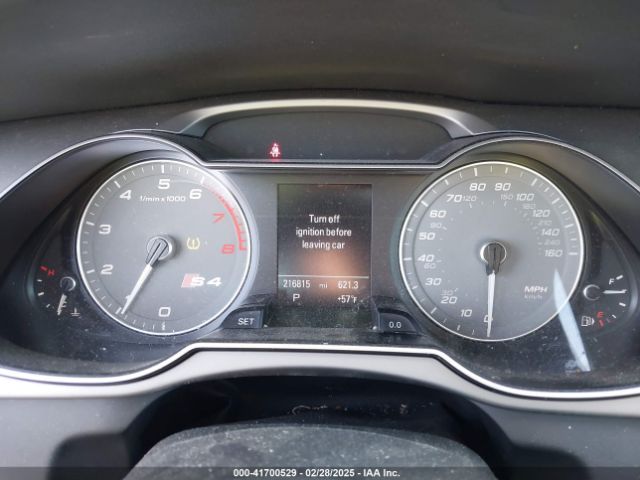 2013 AUDI S4 WAUBGAFL1DA101363 Photo 6