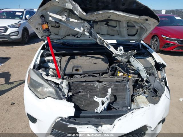 2T1BURHE6GC567606 Toyota COROLLA LE