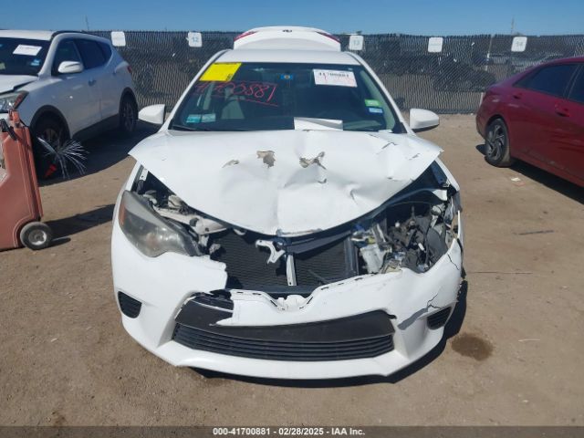 2T1BURHE6GC567606 Toyota COROLLA LE