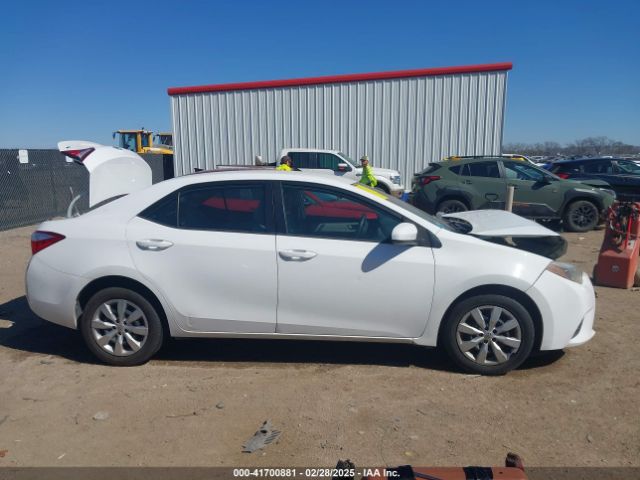 2T1BURHE6GC567606 Toyota COROLLA LE