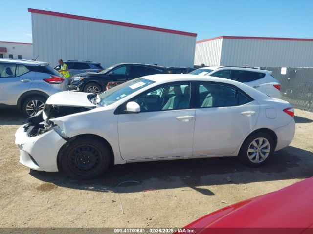 2T1BURHE6GC567606 Toyota COROLLA LE