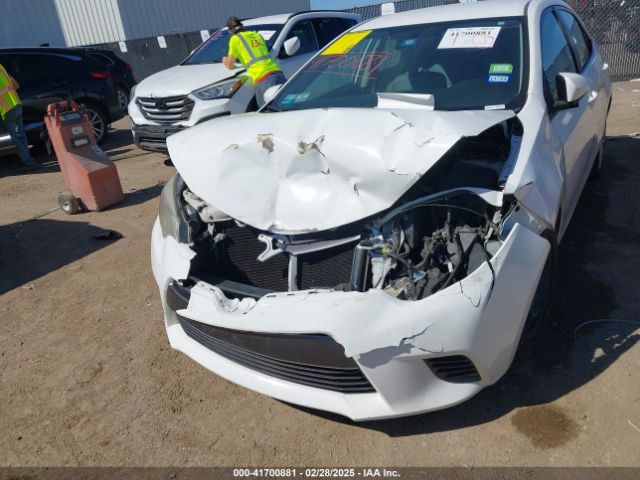 2T1BURHE6GC567606 Toyota COROLLA LE