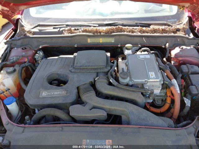 3FA6P0LU6JR260804 Ford Fusion Hybrid Se