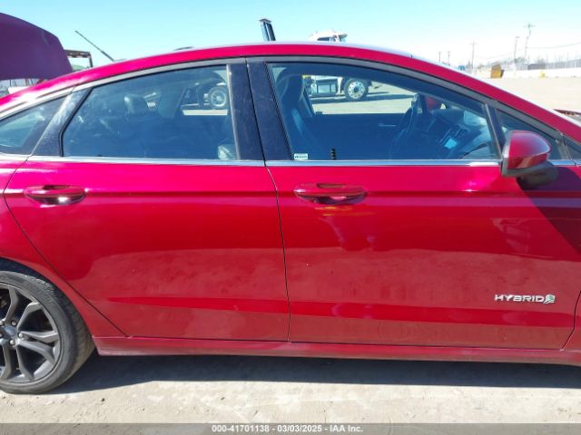 3FA6P0LU6JR260804 Ford Fusion Hybrid Se