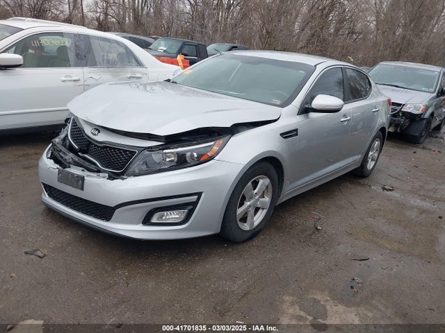 KIA Optima Lx 2014 KNAGM4A74E5476622 Image 2