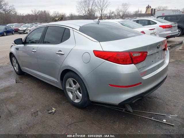 KIA Optima Lx 2014 KNAGM4A74E5476622 Image 3