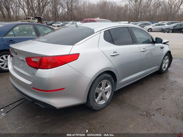 KIA Optima Lx 2014 KNAGM4A74E5476622 Image 4