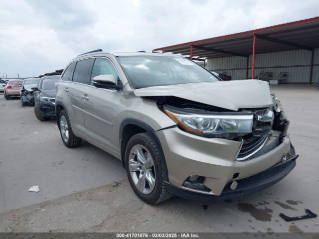 5TDYKRFH9FS063151 Toyota Highlander Limited V6