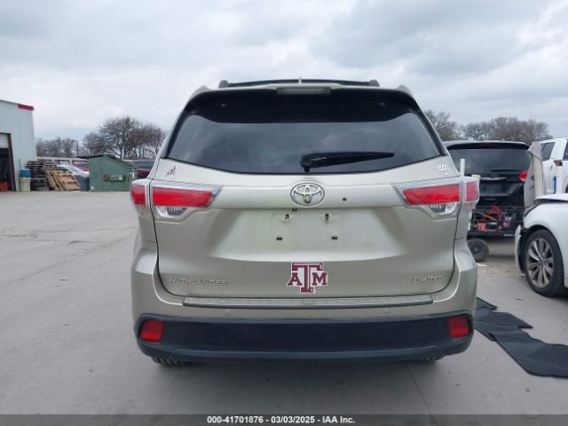 5TDYKRFH9FS063151 Toyota Highlander Limited V6