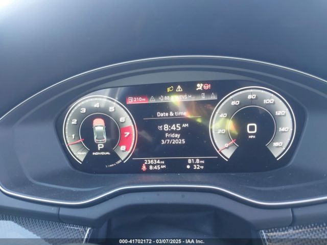 WA1B4AFY5P2037814 Audi Sq5 Premium Plus Tfsi Quattro Tiptronic