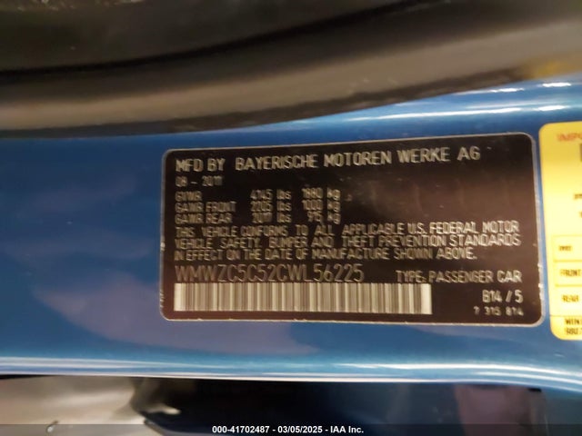 2012 MINI COOPER S COUNTRYMAN WMWZC5C52CWL56225 Photo 8