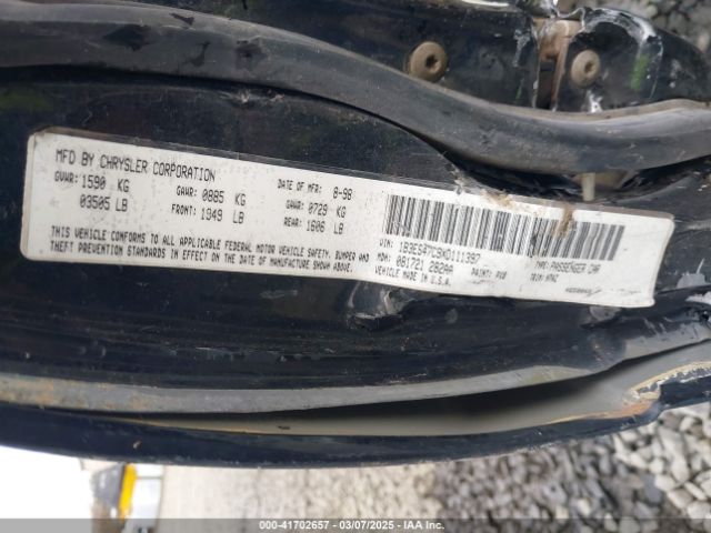 1999 DODGE NEON 1B3ES47C9XD111397 Photo 8