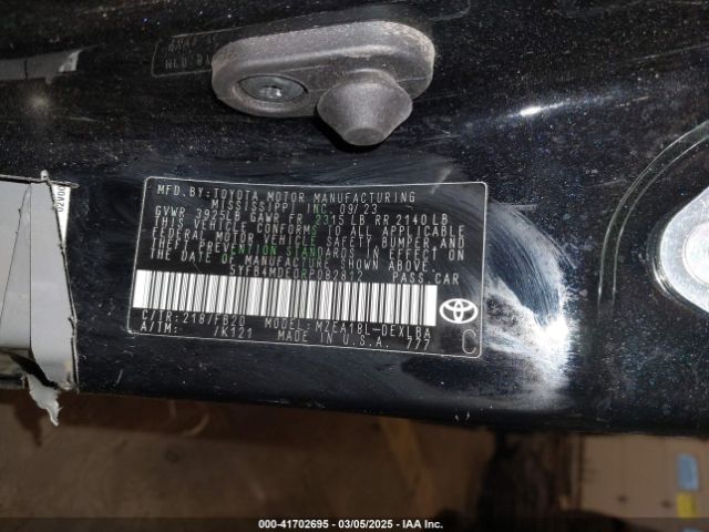 5YFB4MDE0RP082812 Toyota COROLLA LE