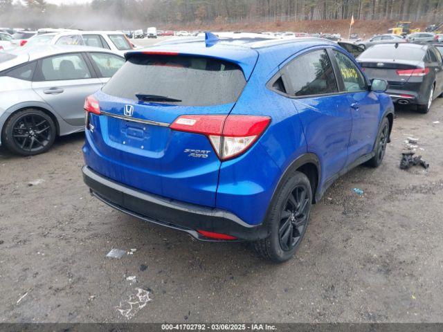 3CZRU6H17MM743764 Honda Hr-v Awd Sport