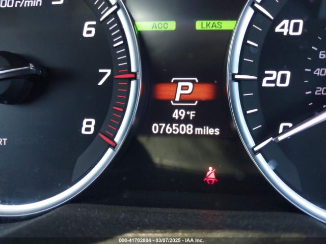19UUB1F3XLA009341 Acura Tlx Standard