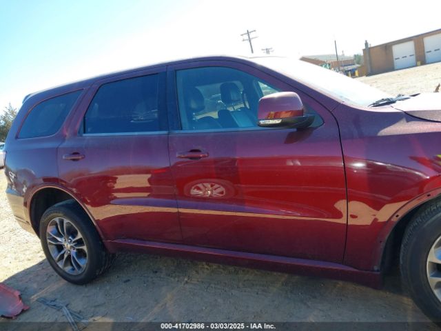1C4RDJDG2KC625283 Dodge Durango Gt Plus Awd