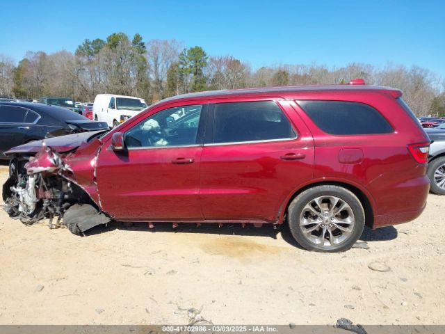 1C4RDJDG2KC625283 Dodge Durango Gt Plus Awd