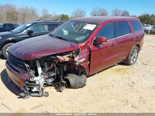 1C4RDJDG2KC625283 Dodge Durango Gt Plus Awd