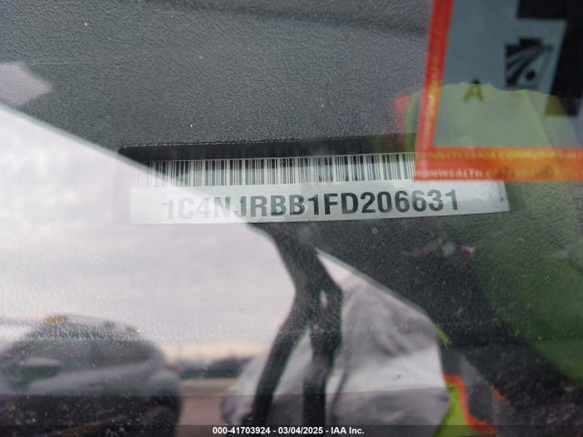 1C4NJRBB1FD206631 Jeep Patriot Sport