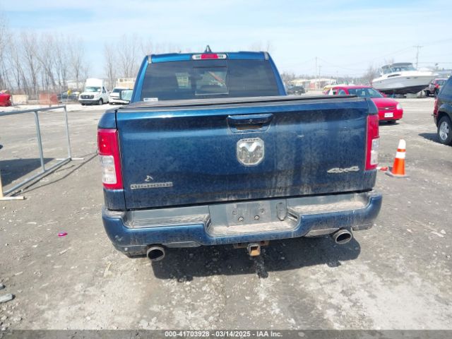 1C6SRFFTXMN781077 RAM 1500 Big Horn  4x4 5'7 Box