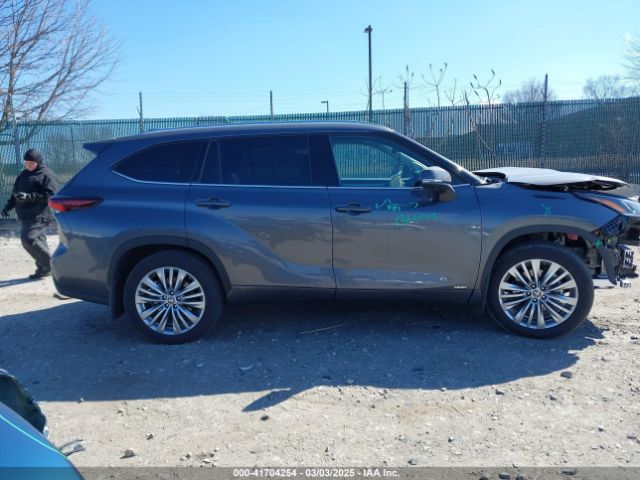 5TDEBRCH2SS651751 Toyota Highlander Hybrid Platinum
