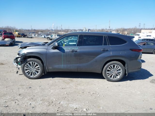 5TDEBRCH2SS651751 Toyota Highlander Hybrid Platinum