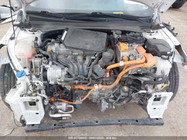 KMHLM4AJ6NU023102 Hyundai Elantra Hybrid Blue