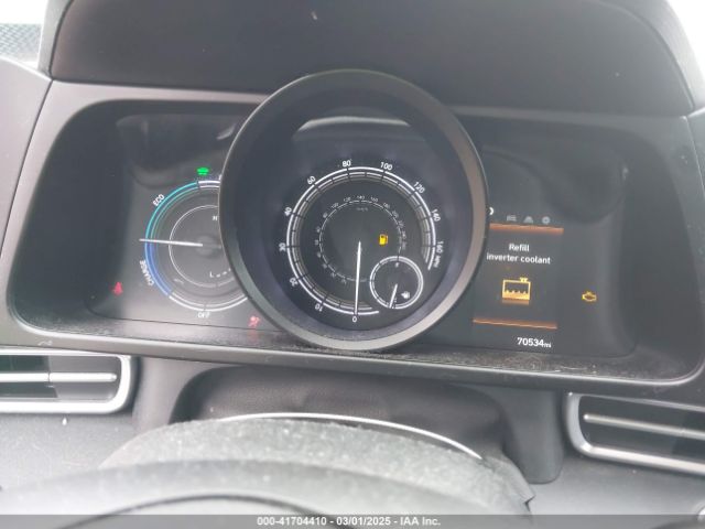 KMHLM4AJ6NU023102 Hyundai Elantra Hybrid Blue