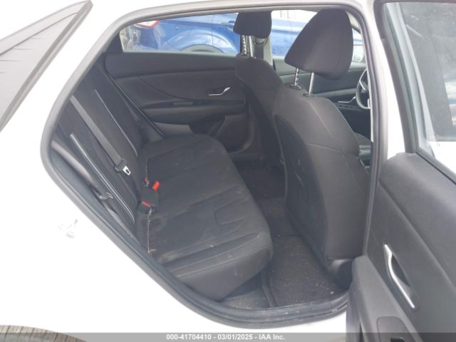 KMHLM4AJ6NU023102 Hyundai Elantra Hybrid Blue