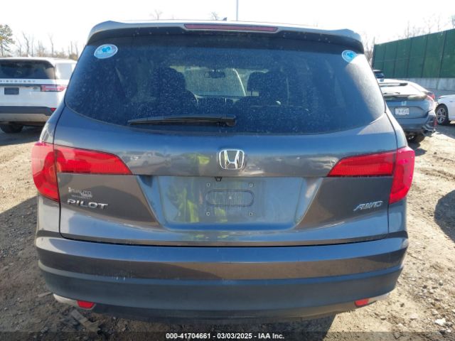 5FNYF6H59HB101815 Honda Pilot Ex-l