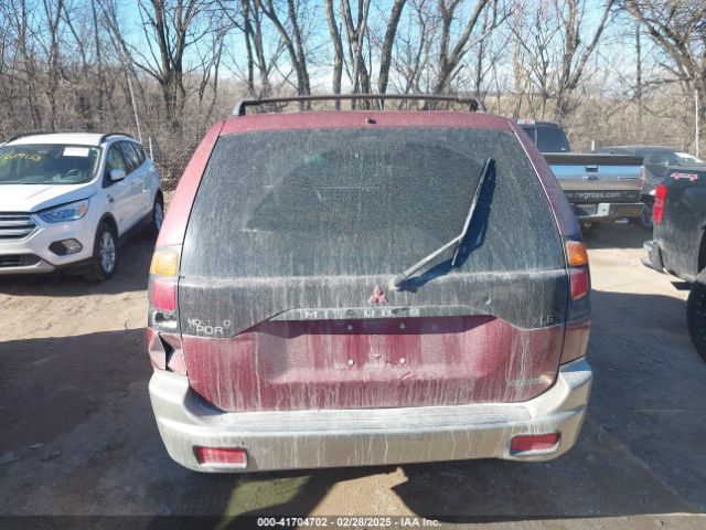 2000 MITSUBISHI MONTERO SPORT JA4MT31H8YP047756 Photo 5