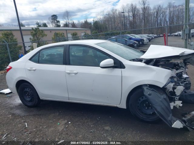 2T1BURHE0GC526551 Toyota COROLLA LE