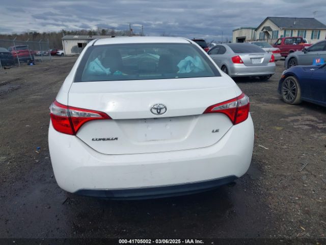 2T1BURHE0GC526551 Toyota COROLLA LE