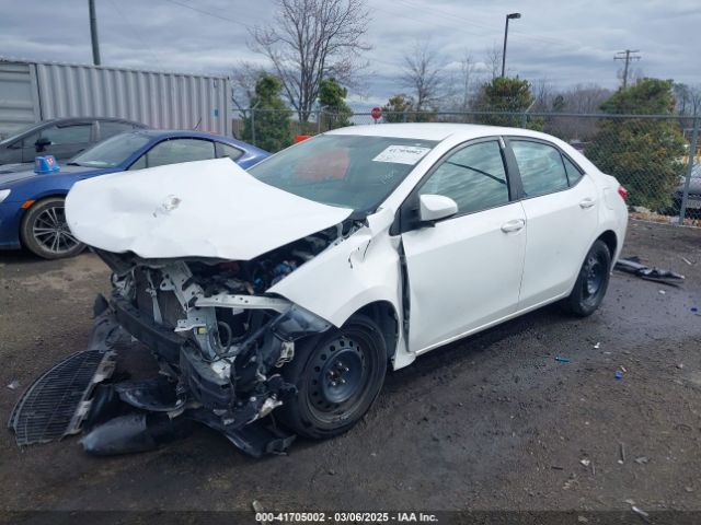 2T1BURHE0GC526551 Toyota COROLLA LE