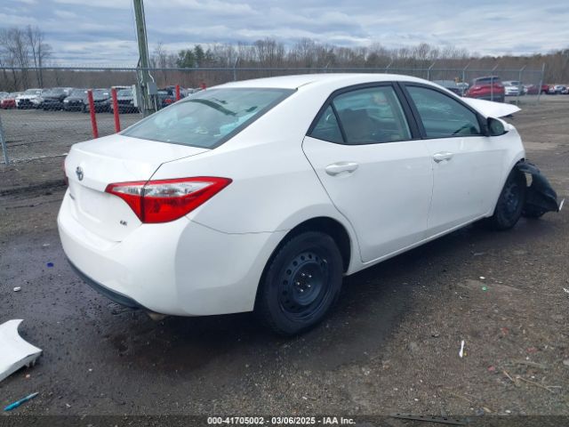 2T1BURHE0GC526551 Toyota COROLLA LE