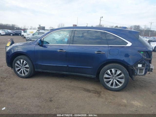 5FRYD4H43EB021602 Acura Mdx Technology Package