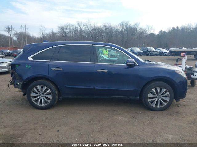 5FRYD4H43EB021602 Acura Mdx Technology Package