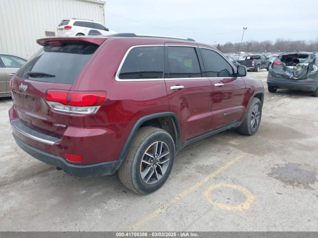 1C4RJFBG0NC110487 Jeep Grand Cherokee Wk Limited 4x4