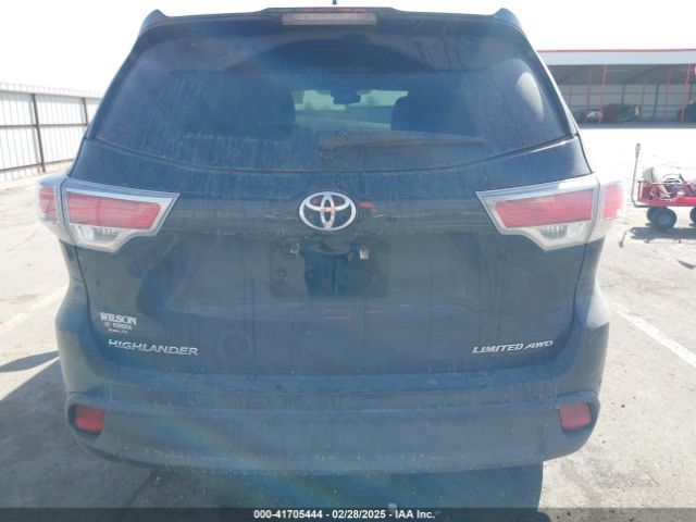 5TDDKRFH2GS279181 Toyota Highlander Limited V6