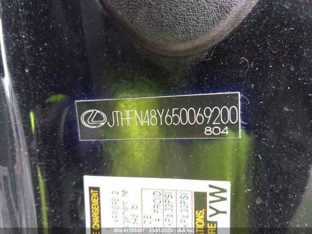 Aukcja sprzedaży 2005 Lexus Sc 430, vin: JTHFN48Y650069200, numer aukcji: 41705497