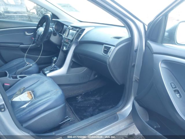 KMHD35LH1EU162934 Hyundai Elantra Gt Base W/blue