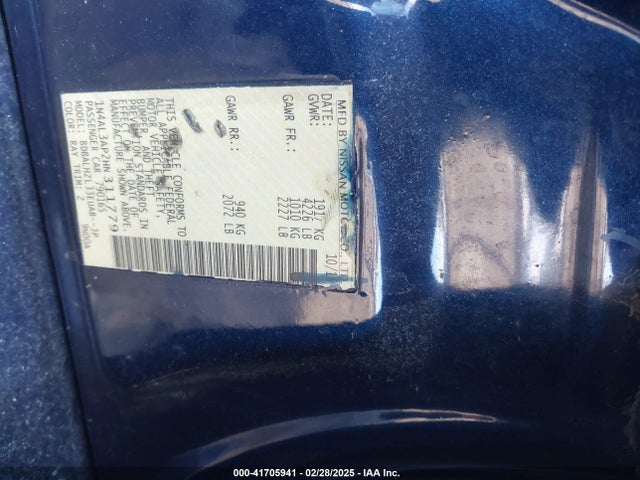 1N4AL3AP2HN311779 Nissan Altima 2.5 Sr
