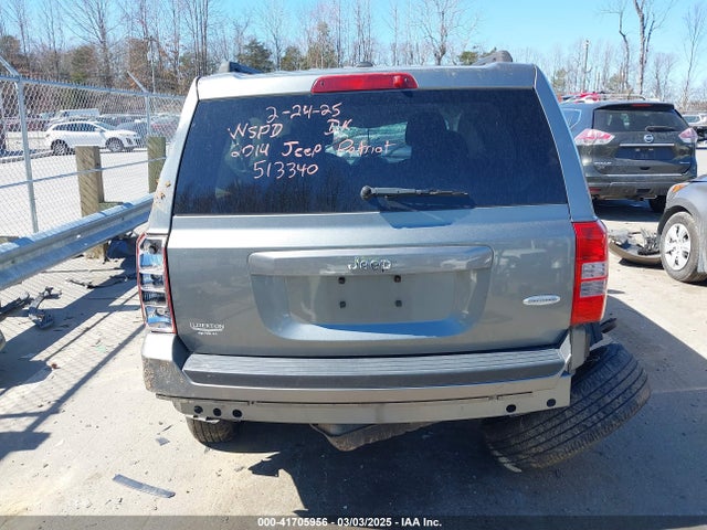 1C4NJPFA7ED513340 Jeep Patriot Latitude