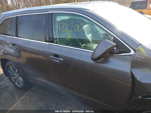 5TDJZRFH0JS528664 Toyota Highlander Xle