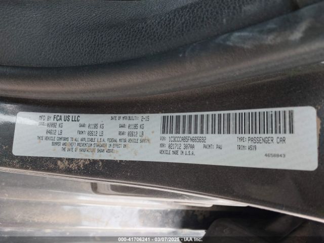 2015 CHRYSLER 200 1C3CCCAB5FN665692 Photo 8