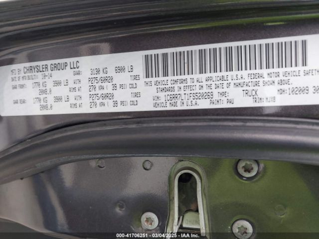 1C6RR7LT1FS520269 RAM 1500 Big Horn