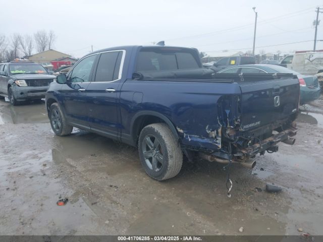 5FPYK3F72NB036226 Honda Ridgeline Rtl-e